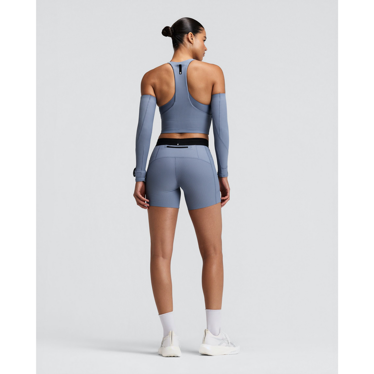 Bandit Striped Cadence 5" Compression Shorts Dames | trrail.com
