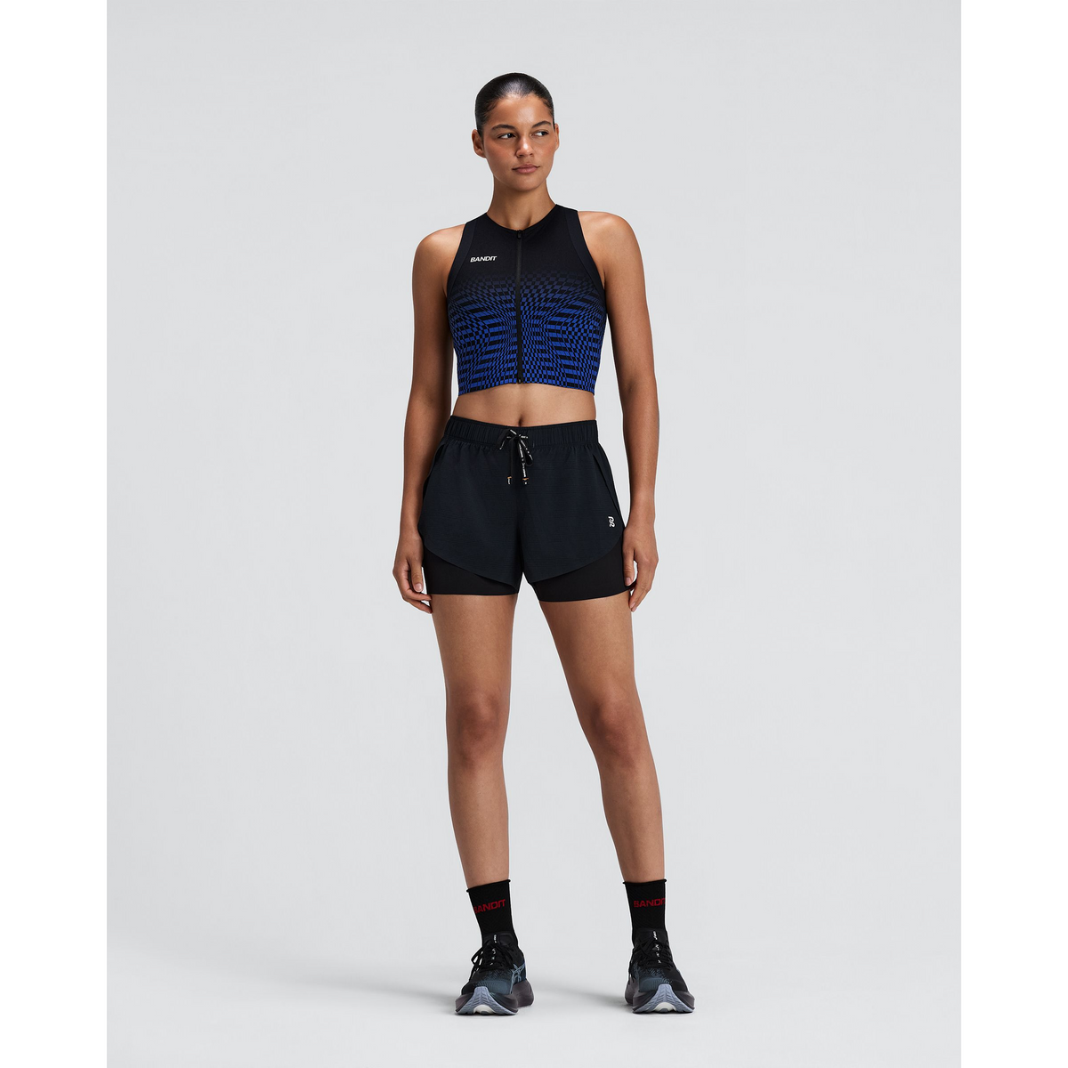 Bandit Coolgrid 2-in-1 Run Shorts Dames | trrail.com