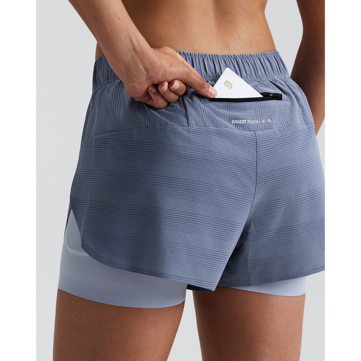 Bandit Coolgrid 2-in-1 Run Shorts Dames | trrail.com