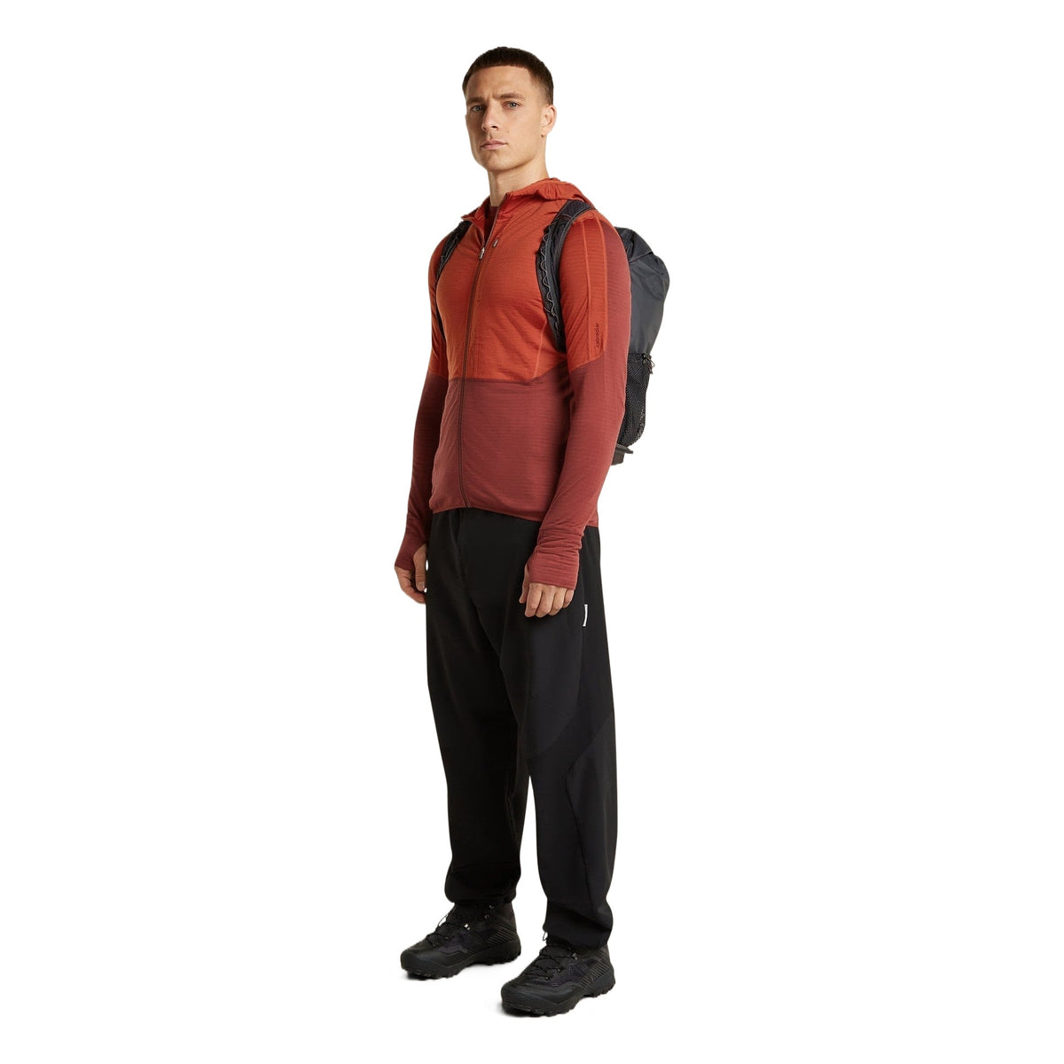 Icebreaker 200 RealFleece Descender Hoodie Heren | trrail.com