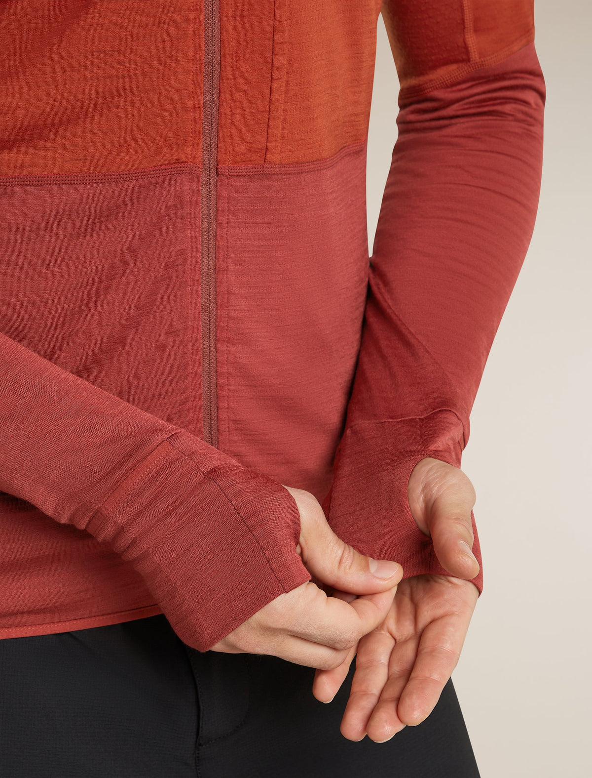Icebreaker 200 RealFleece Descender Hoodie Heren | trrail.com