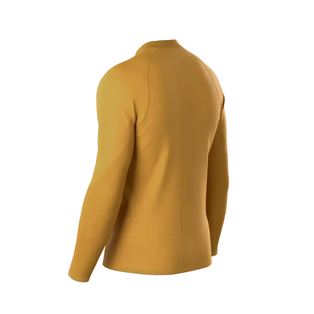 Compressport Merino Half-Zip Longsleeve Heren | trrail.com