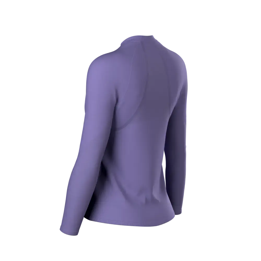 Compressport Merino Half-Zip Longsleeve Dames | trrail.com