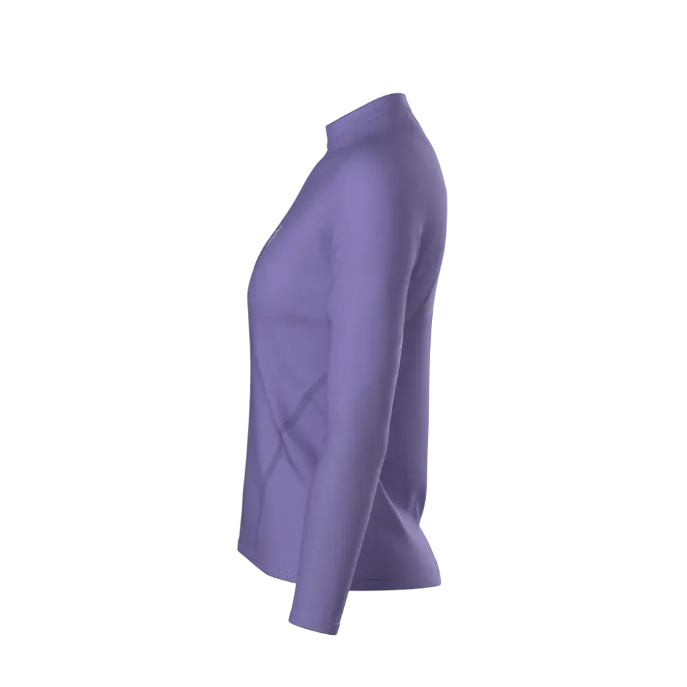 Compressport Merino Half-Zip Longsleeve Dames | trrail.com