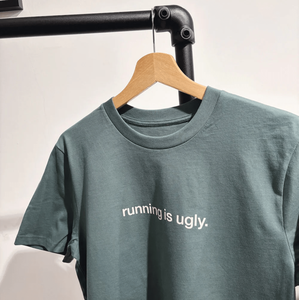 4T2 Running is Ugly Shirt | trrail.com