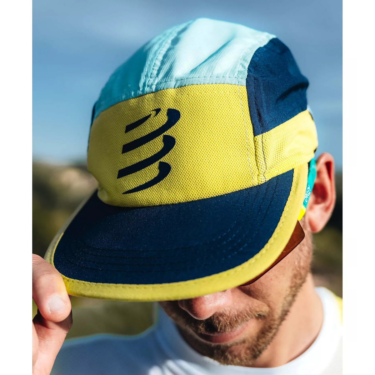 Compressport | 5 Panel Light Cap | Hardlooppet | Ultralicht | trrail.com