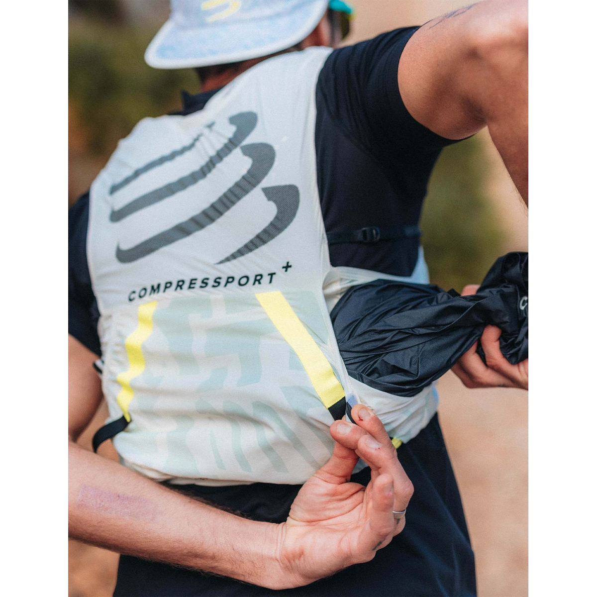 Compressport | 5 Panel Light Cap | Hardlooppet | Ultralicht | trrail.com