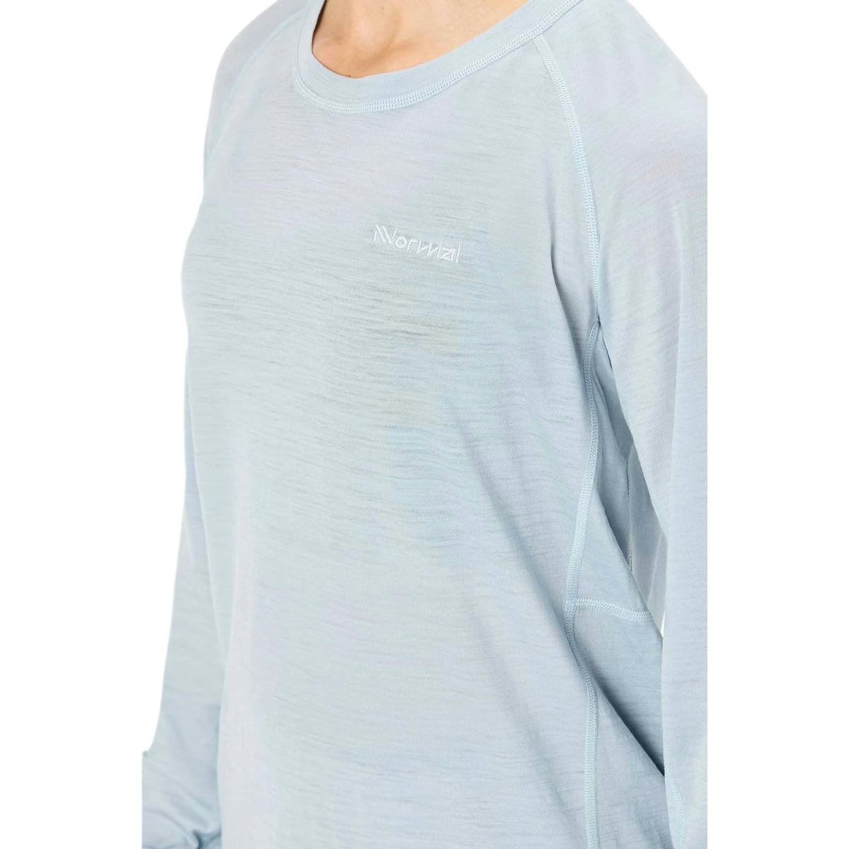 NNormal | Merino Long Sleeve Shirt | Dames | trrail.com