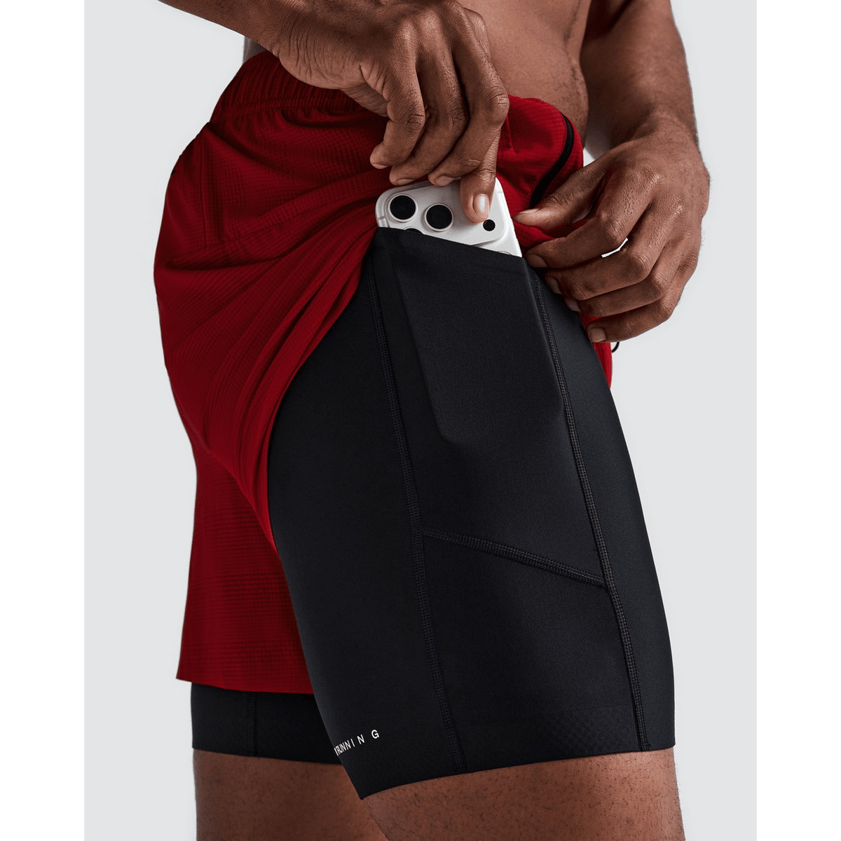Bandit Coolgrid 2-in-1 Run Shorts Heren | trrail.com