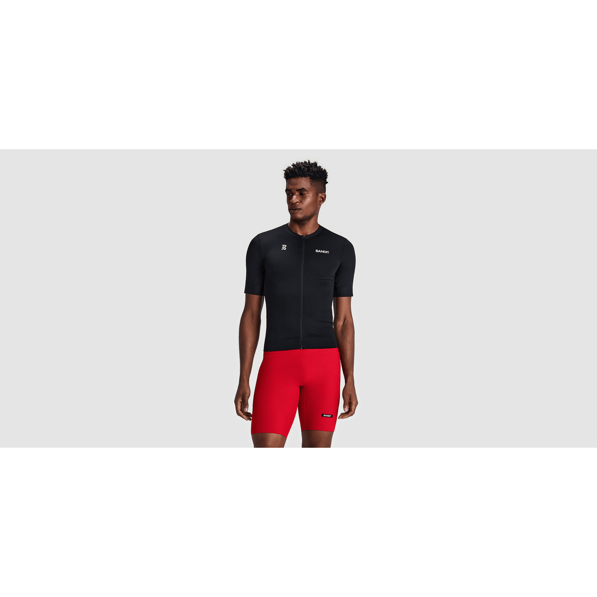 Bandit Geomesh 2-Way Zip Run Top Heren | trrail.com