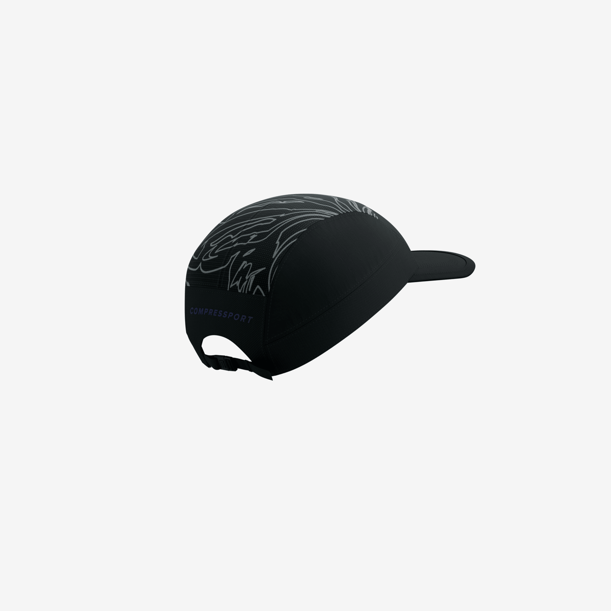 Compressport 5 Panel Light Cap Aurora (reflective) | trrail.com