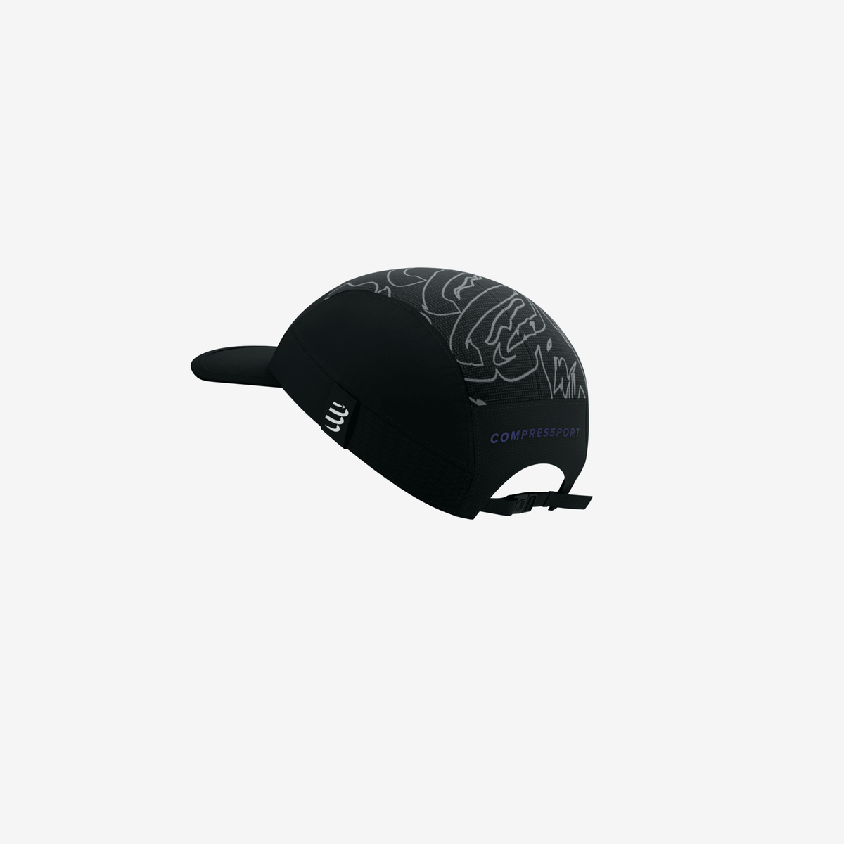 Compressport 5 Panel Light Cap Aurora (reflective) | trrail.com