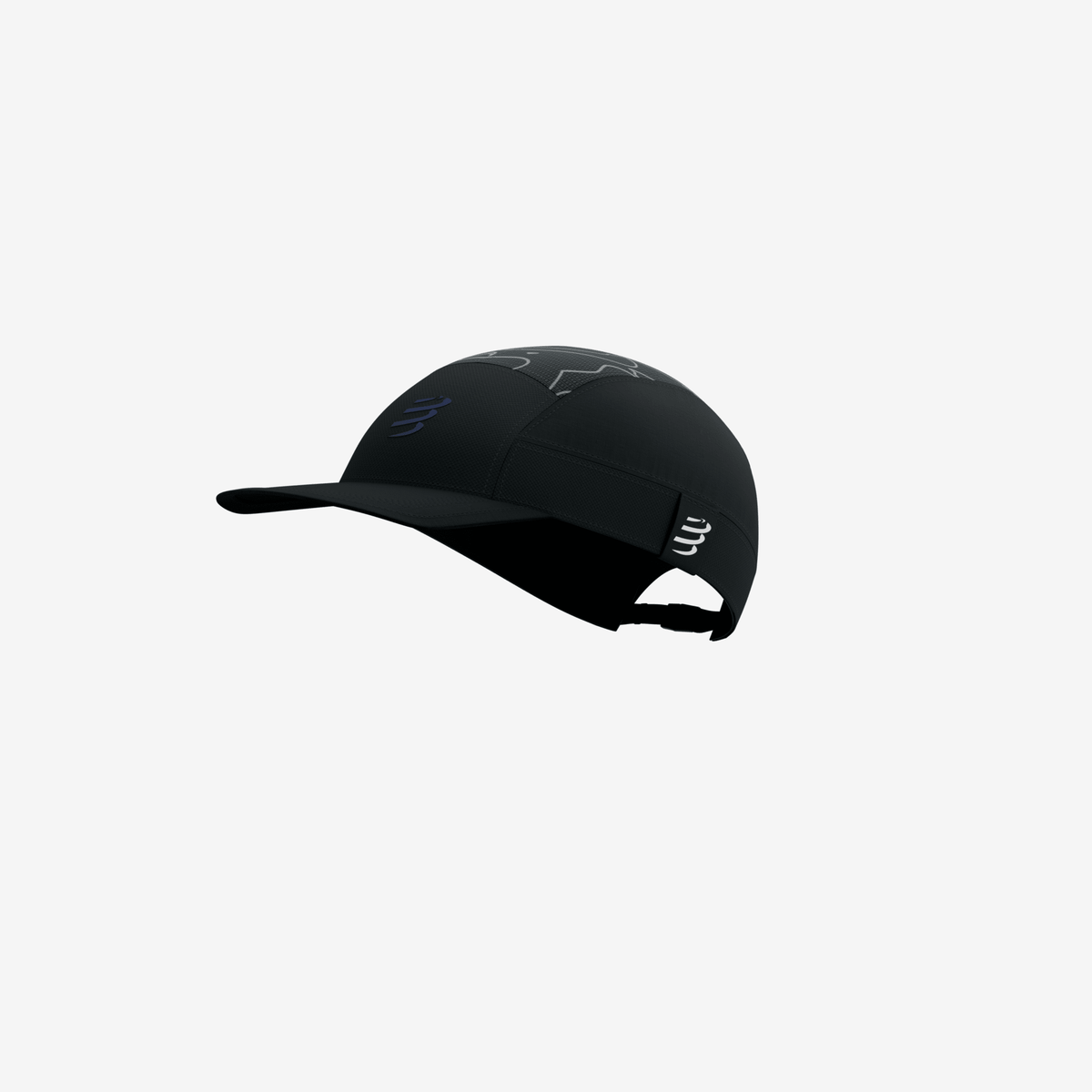 Compressport 5 Panel Light Cap Aurora (reflective) | trrail.com