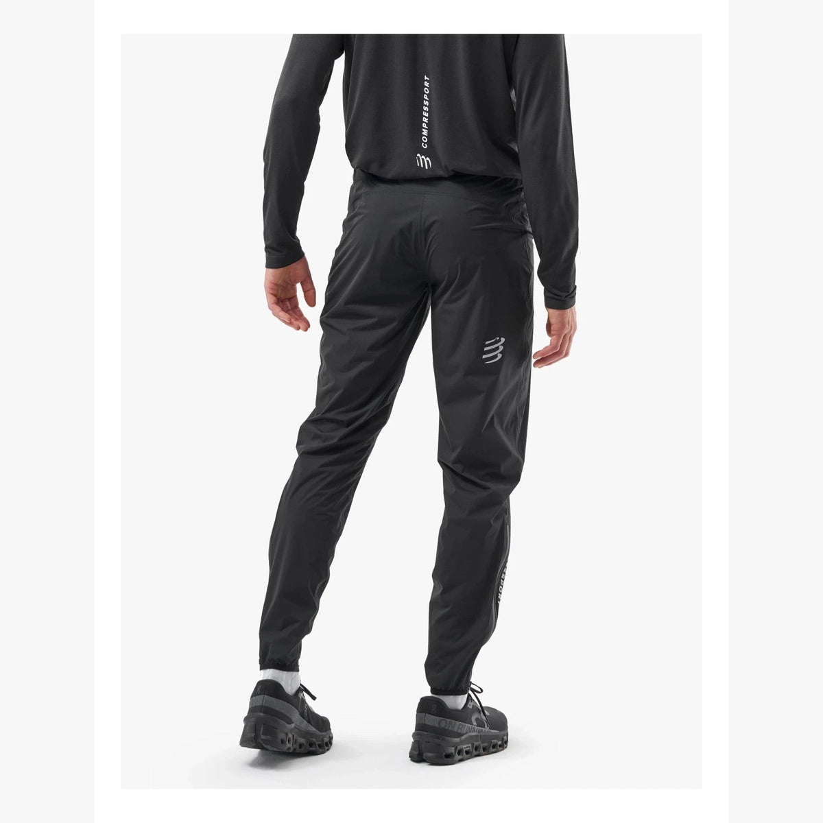 Compressport | Hurricane Waterproof Pants 2.0 | Regenbroek | Unisex | 2.5 Laags | trrail.com