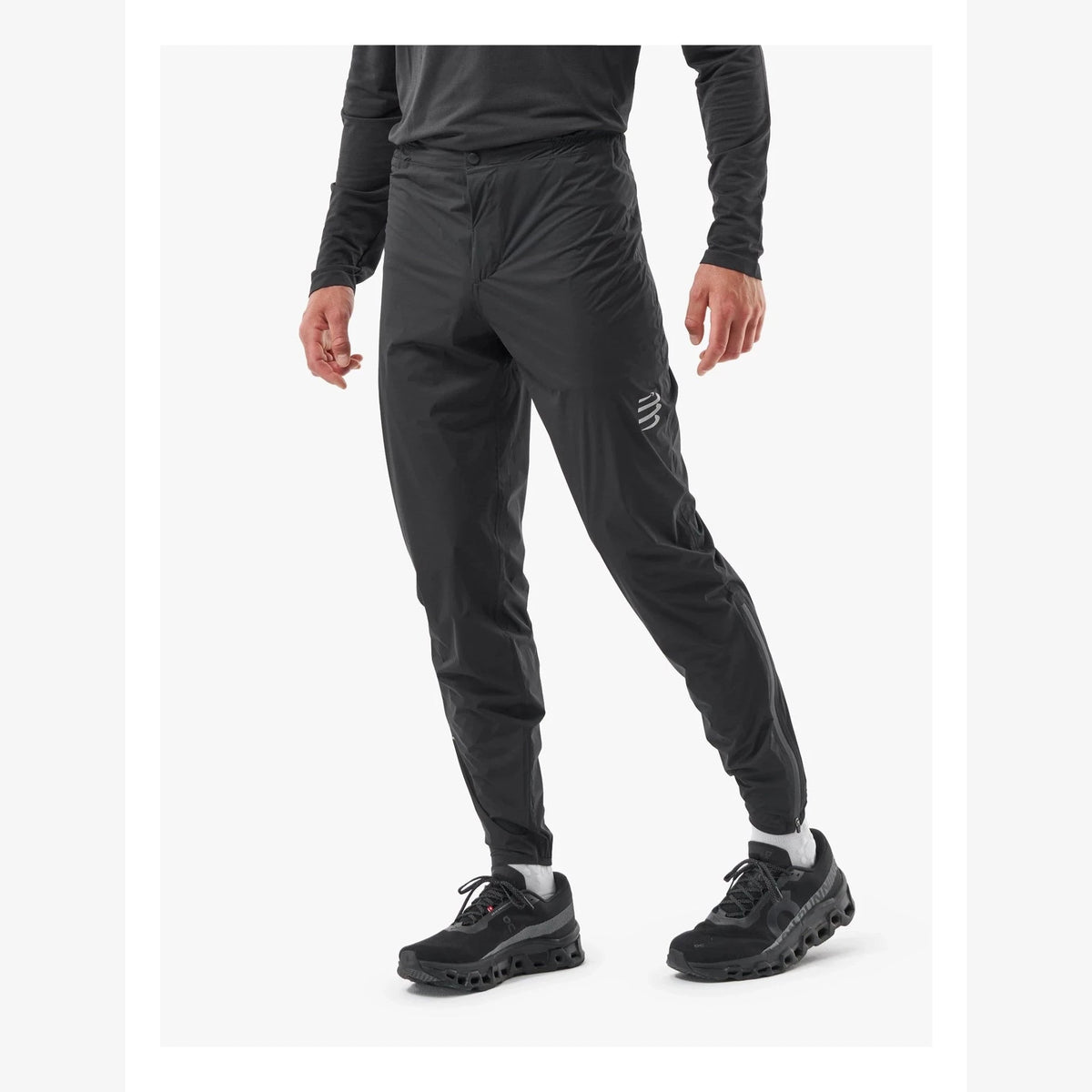 Compressport | Hurricane Waterproof Pants 2.0 | Regenbroek | Unisex | 2.5 Laags | trrail.com