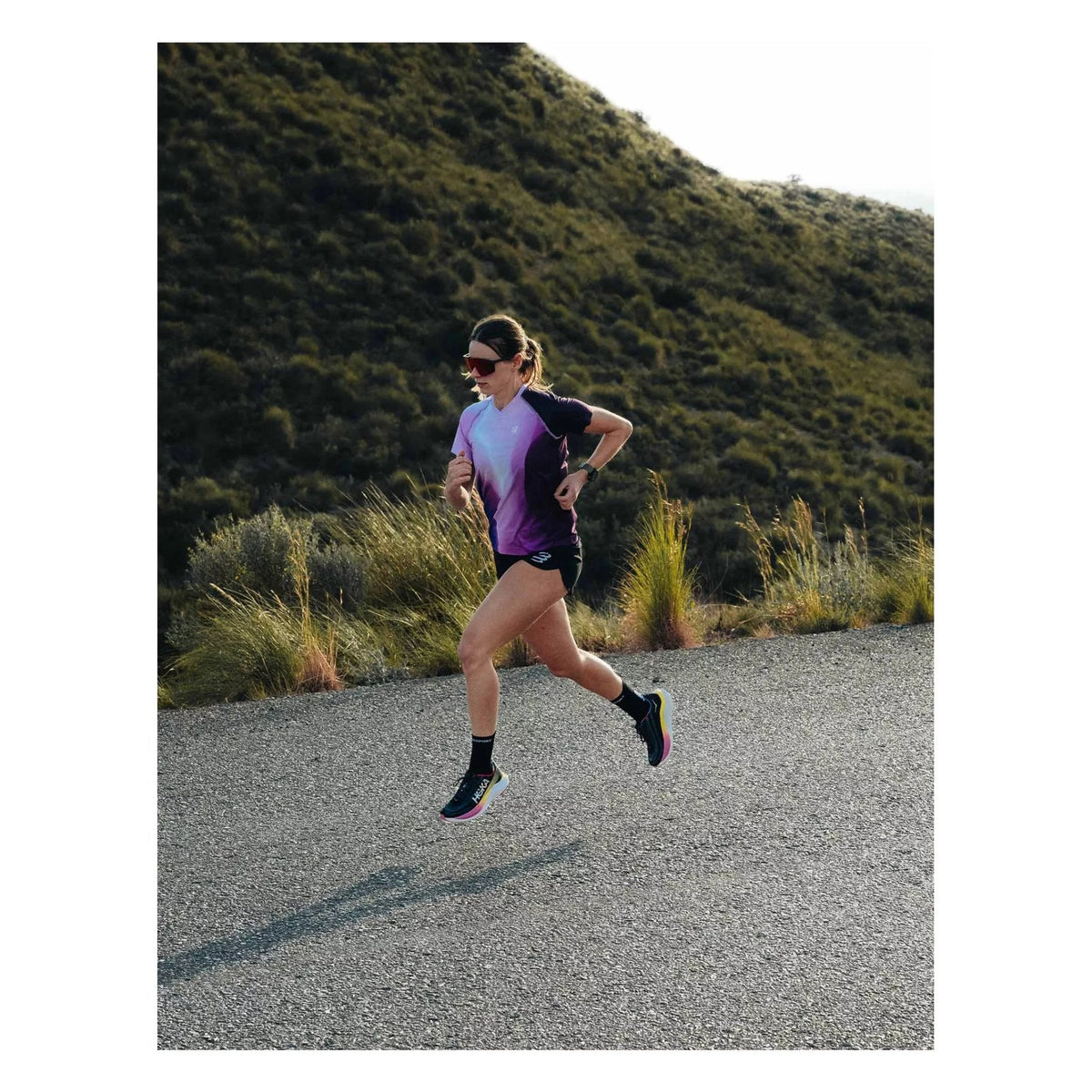 Compressport Pro Racing Socks Run V4.0 High | trrail.com