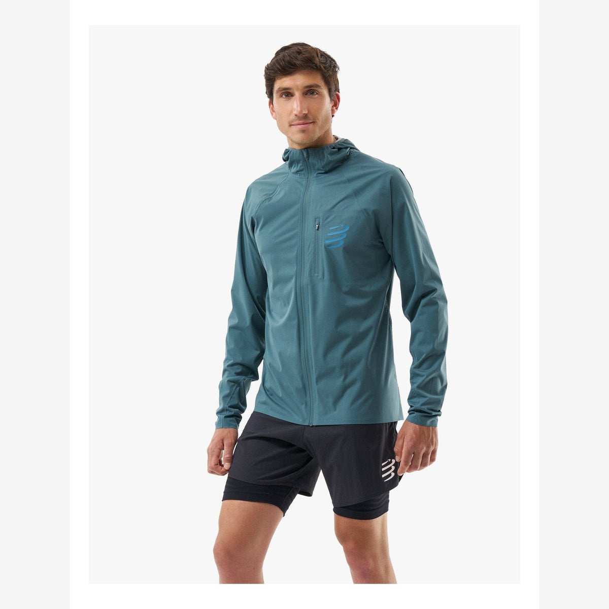 Compressport Tempest Waterproof 2.5-Laags Jacket Heren (20k) | trrail.com
