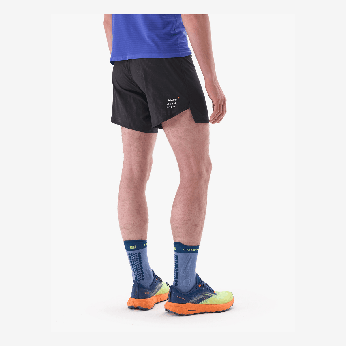 Compressport Trail Racing Overshort Heren | trrail.com