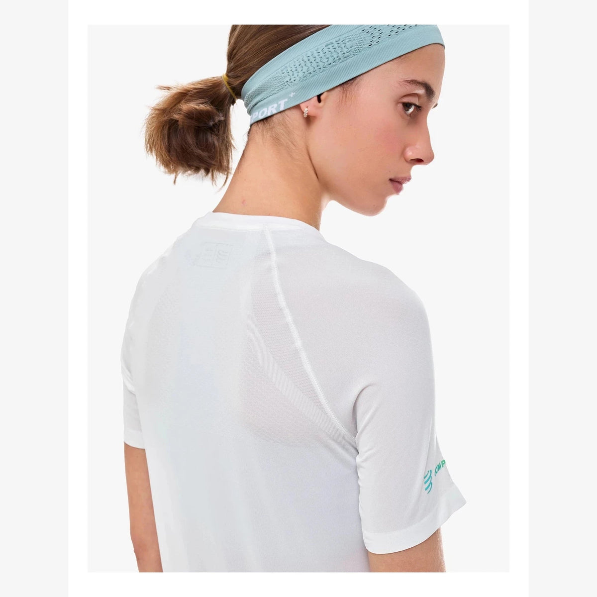 Compressport Training T-Shirt Dames | trrail.com