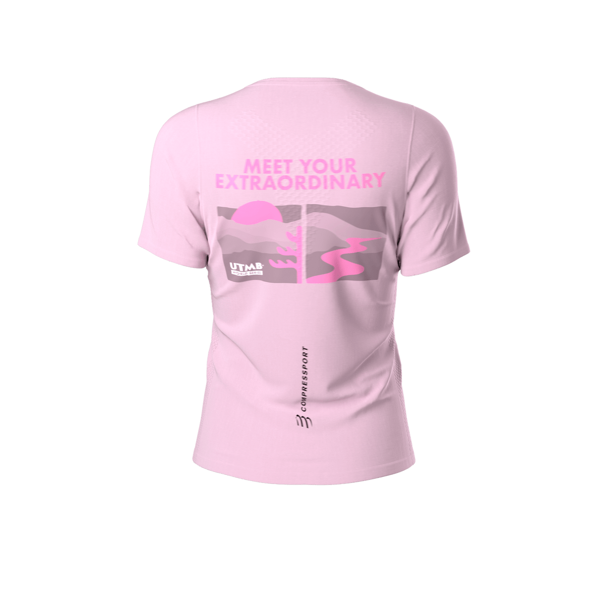 Compressport | Training T-Shirt | Shortsleeve Shirt | UTMB | Dames | trrail.com