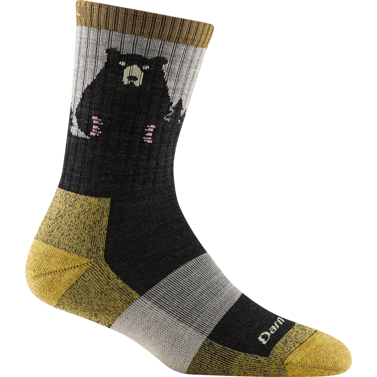 Darn Tough 1970 Bear Town Micro Crew Cushion Dames | trrail.com
