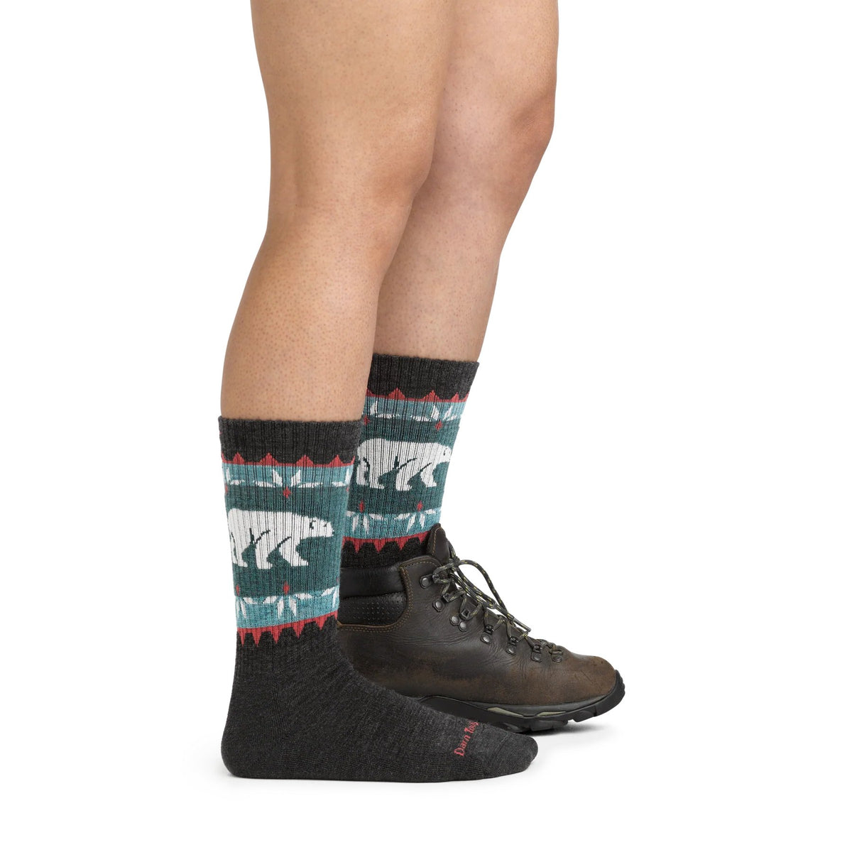 Darn Tough | 5017 Vanna Grizzle | Boot | Cushion | Dames | trrail.com