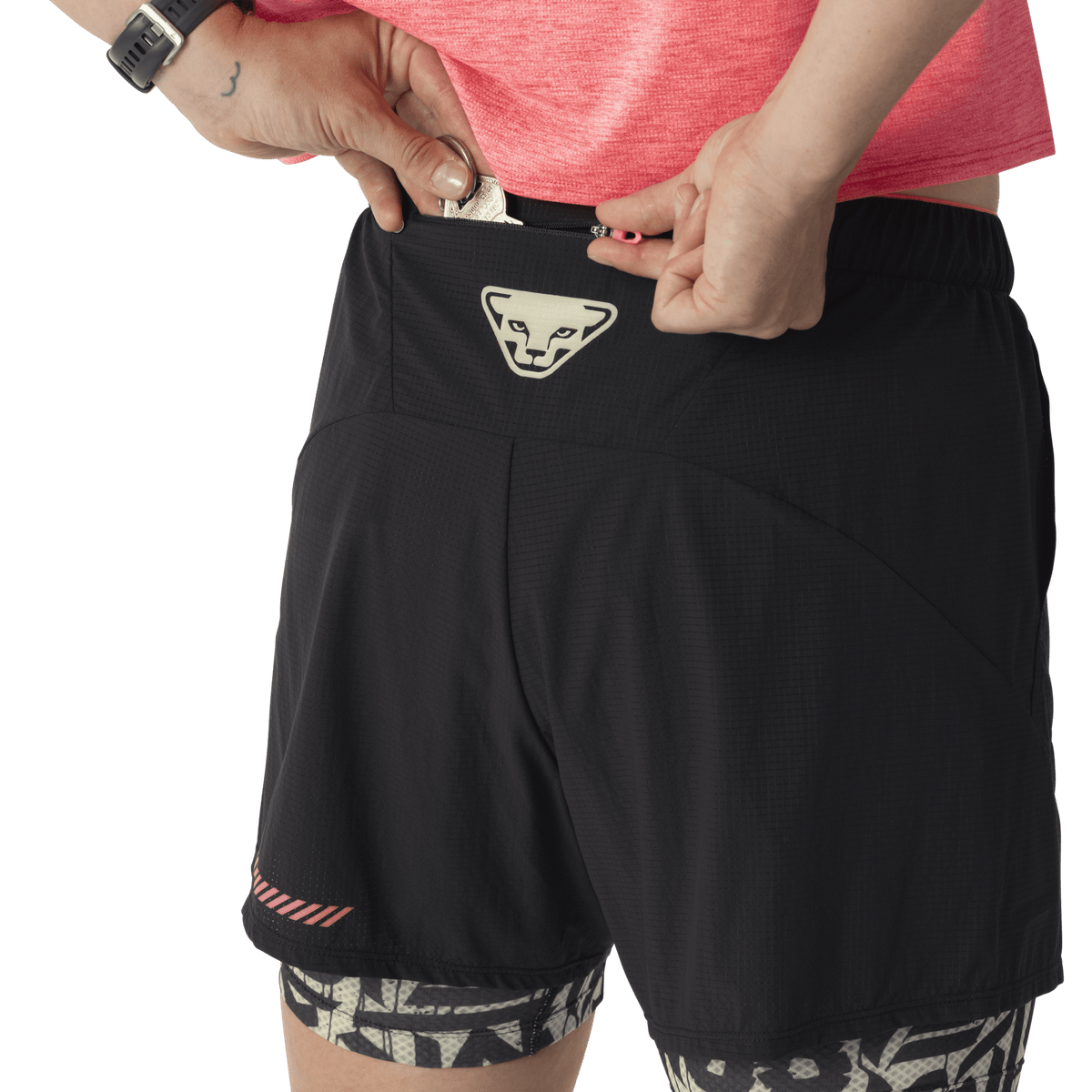 Dynafit Trail 2in1 Shorts Dames | trrail.com