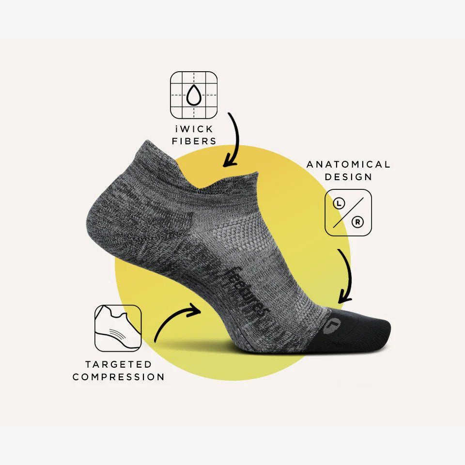 Feetures Elite Light Cushion Mini Crew V2 | trrail.com