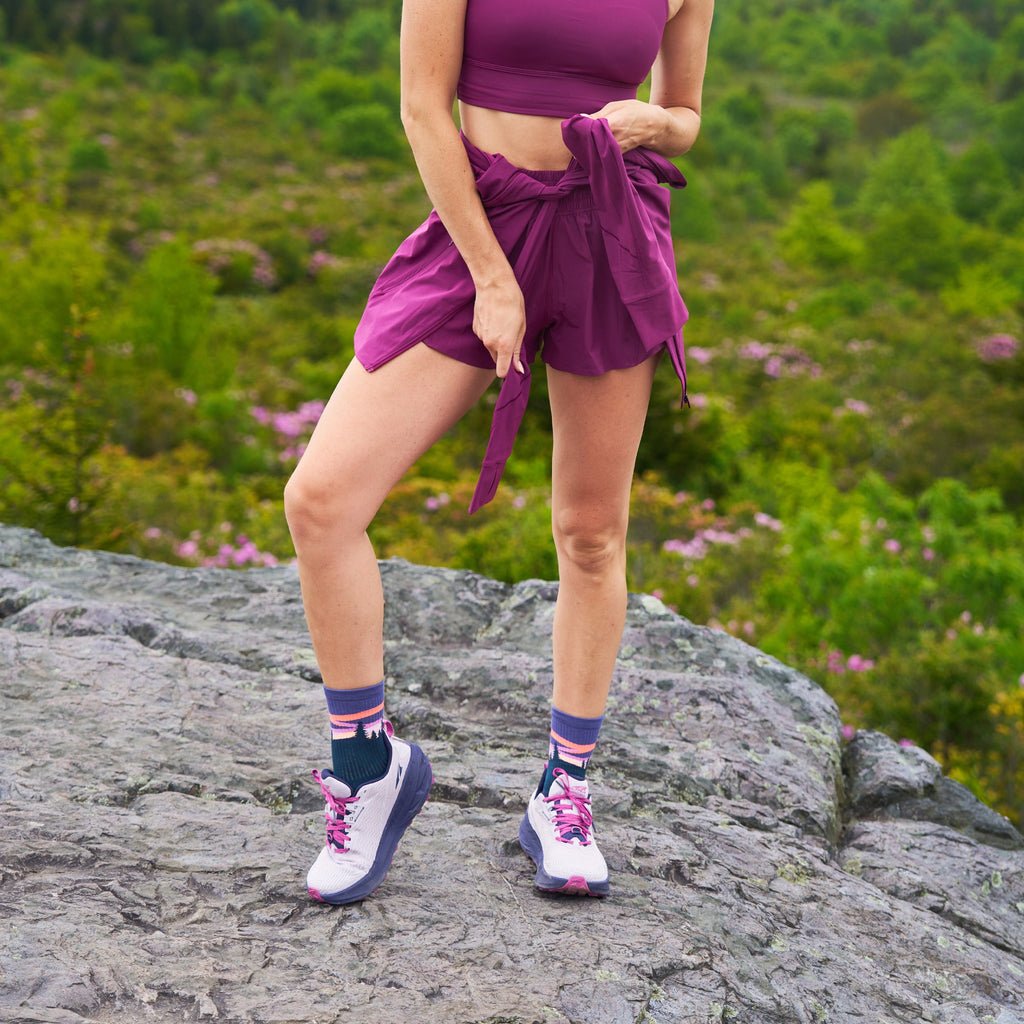 Feetures Trail Max Cushion Mini Crew | trrail.com