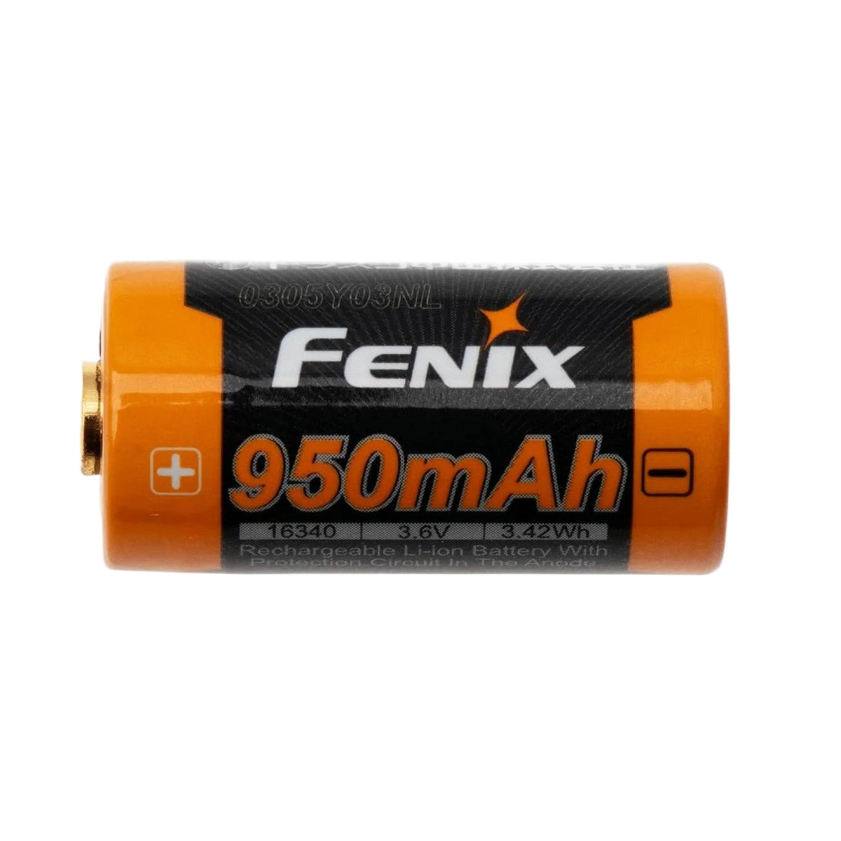 Fenix 16340 Accu 0.95 Ah | trrail.com
