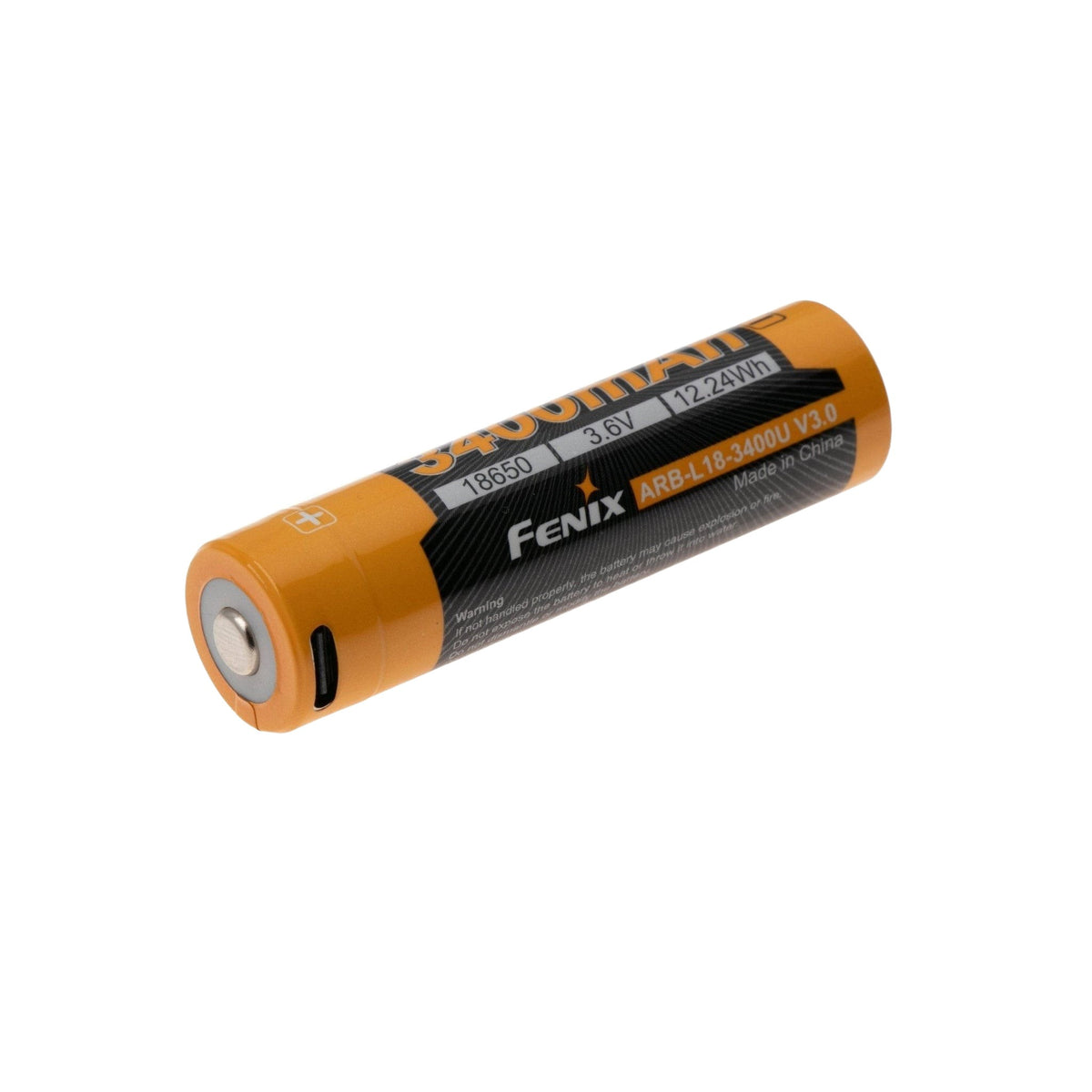 Fenix 18650 Accu 3.4 Ah (USB) | trrail.com