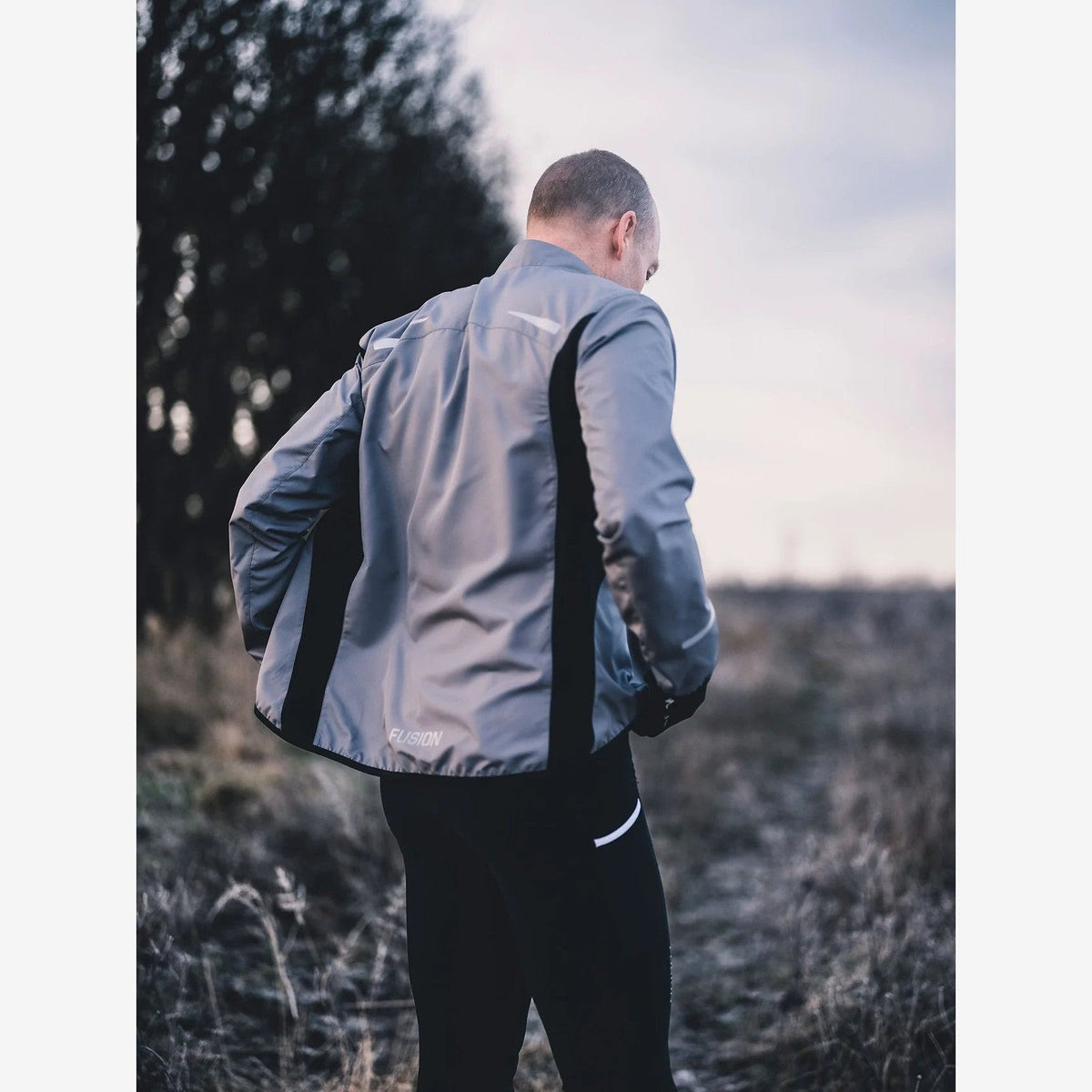 Fusion | S1 Run Jack | Windstopper | Heren | trrail.com