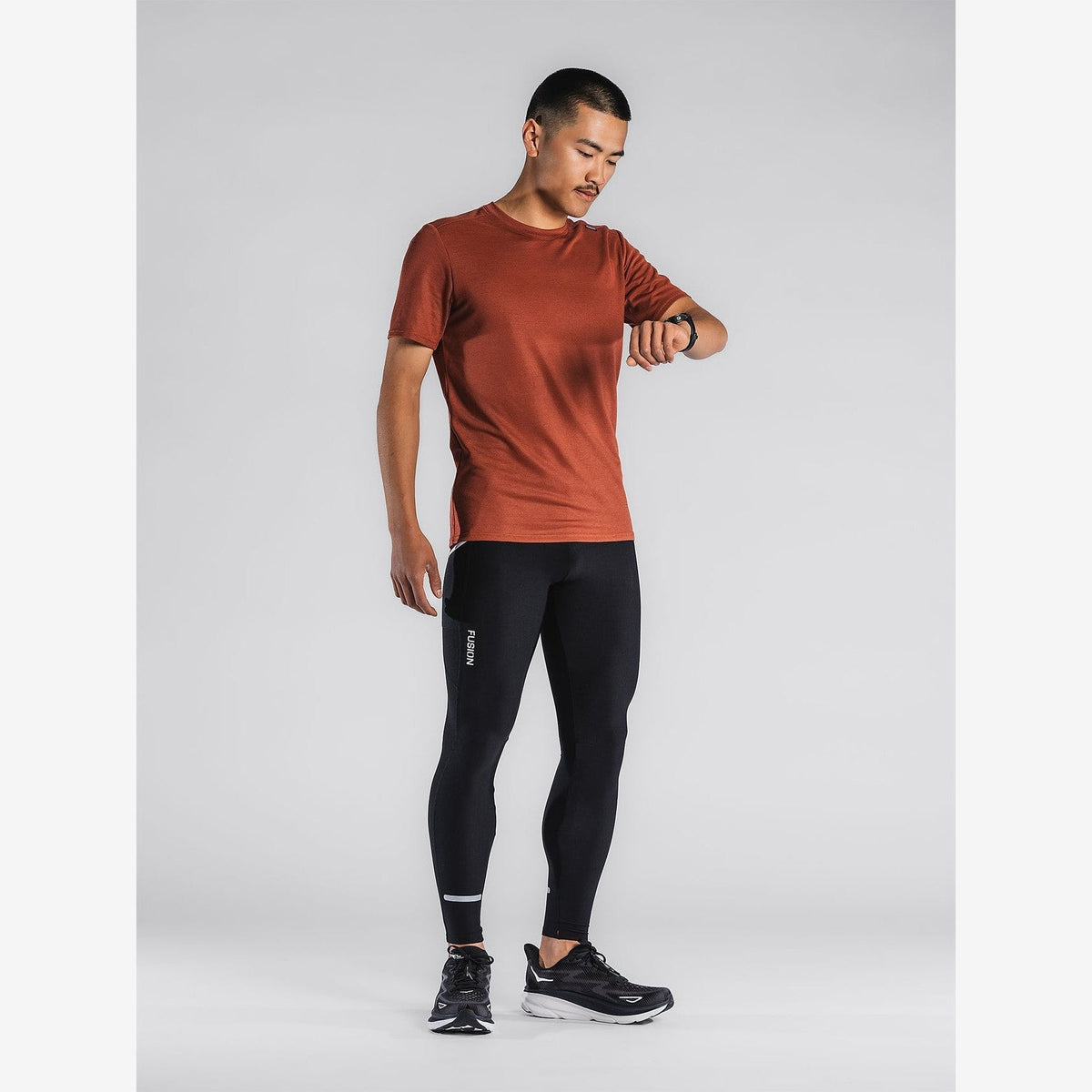 Fusion Technical Merino 150 T-Shirt Heren | trrail.com