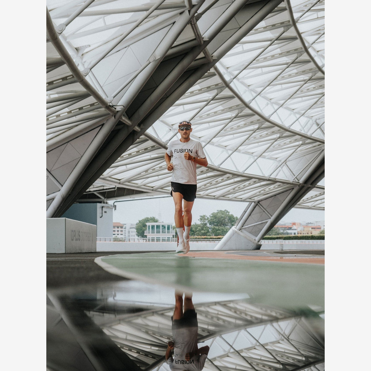 Fusion Tempo T-Shirt Heren | trrail.com