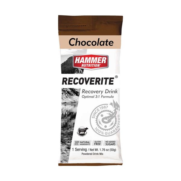 Hammer Nutrition | Recoverite 2.0 | Post-Workout Recovery Drink | 10 Gram Proteïne | trrail.com