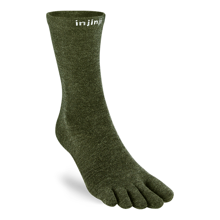 Injinji Liner Crew Merino | trrail.com