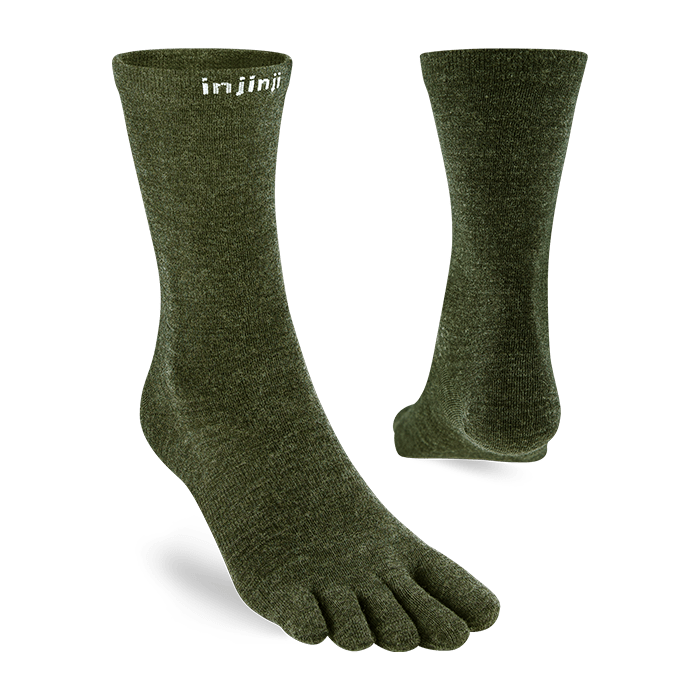 Injinji Liner Crew Merino | trrail.com