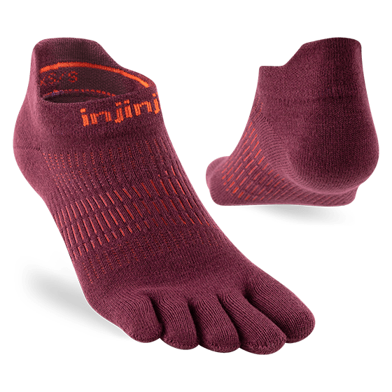 Injinji Run No-Show Lightweight Dames | trrail.com