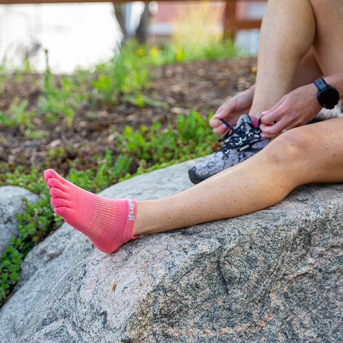 Injinji Run No-Show Lightweight Dames | trrail.com