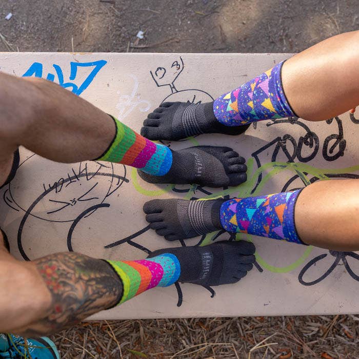 Injinji Trail Crew Dames Spectrum | trrail.com