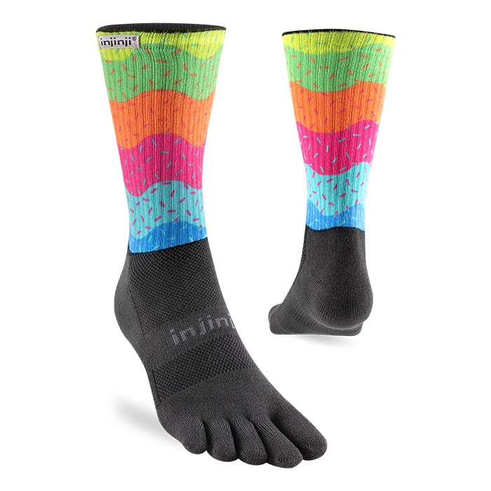 Injinji Trail Crew Spectrum | trrail.com
