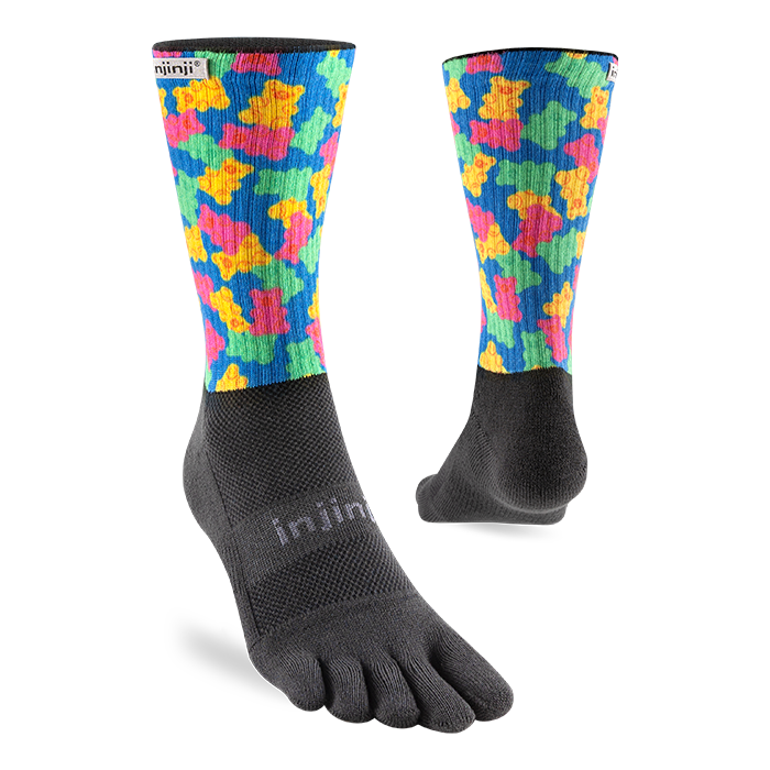 Injinji Trail Crew Spectrum | trrail.com