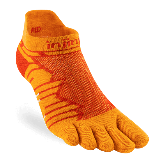 Injinji | Ultra Run | No-Show | Midweight Padded | Hardloopsokken | trrail.com