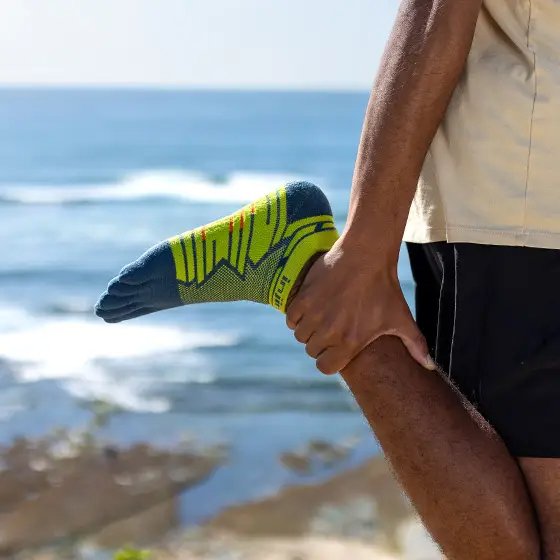 Injinji | Ultra Run | No-Show | Midweight Padded | Hardloopsokken | trrail.com