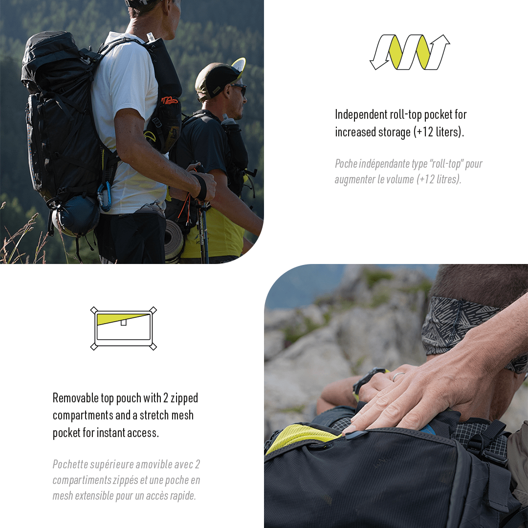 Instinct Trail | Alpi 40 L | Trail Pack | Zonder flessen | trrail.com