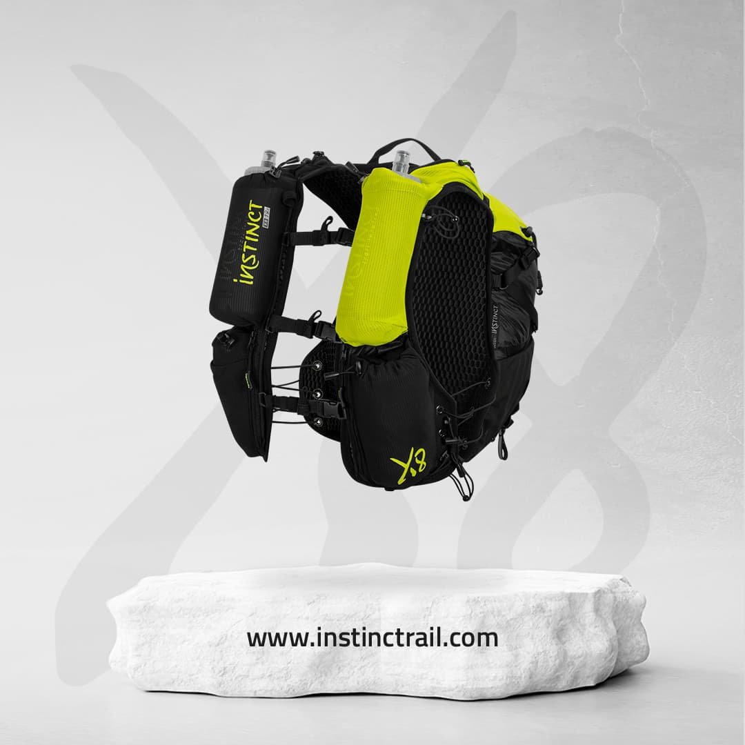 Instinct Trail | X8 18 L | Trailvest | Zonder flessen | trrail.com