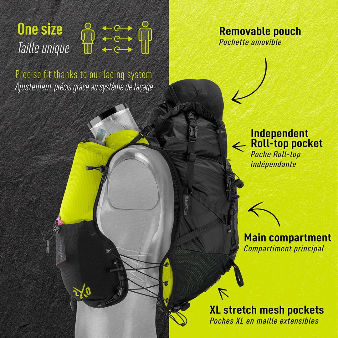 Instinct Trail | XX 20-24 L | Trailvest | Zonder flessen | trrail.com