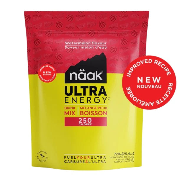 Näak Ultra Energy Drink Mix 250 (55g Carbs) | trrail.com