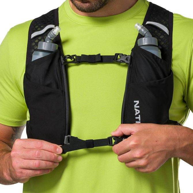 Nathan QuickStart 3.0 Vest 3 (Liter + Soft Flasks) | trrail.com