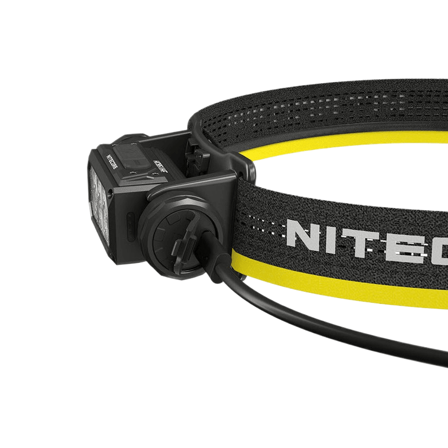 Nitecore HC65 UHE – Laden über den USB-C-Anschluss